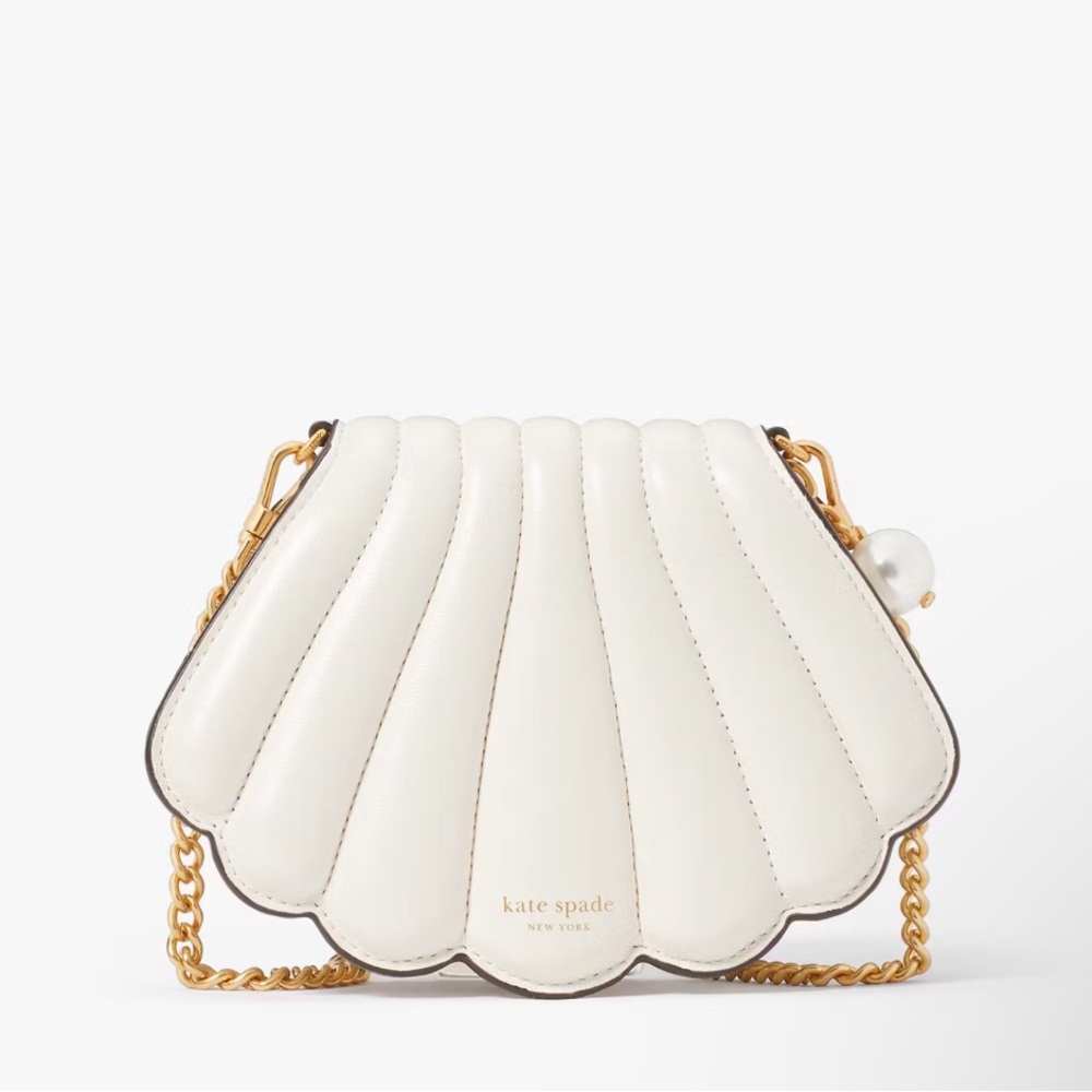 Kate Spade What The Shell Seashell Micro Crossbody